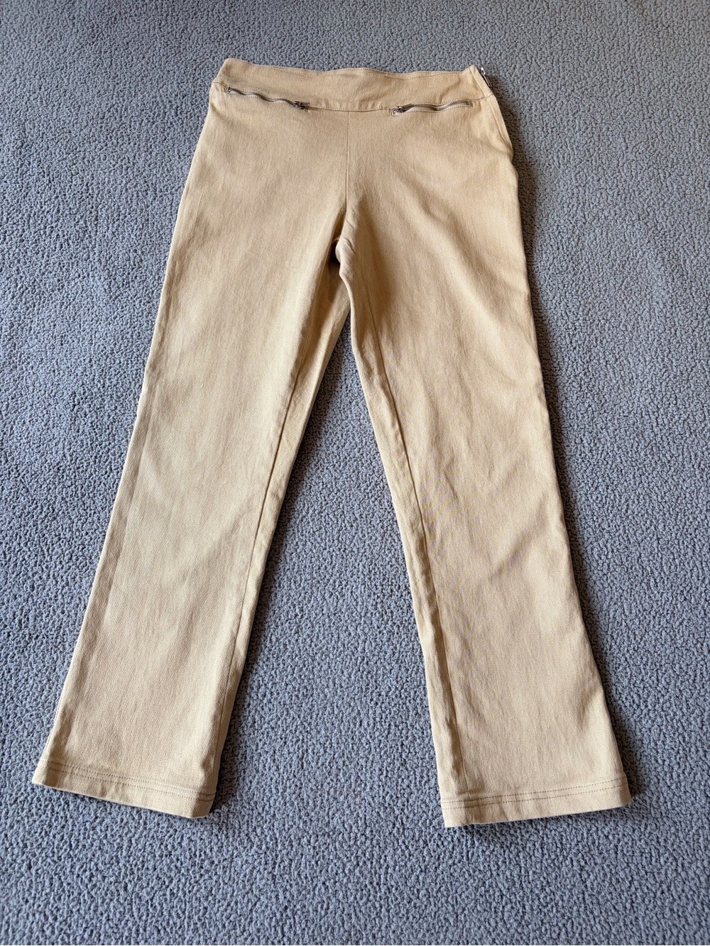 Vintage 90s Y2K Preppy Old Money Horsegirl Zip Pocket Jodhpur Pants Size 7/8 S - Picture 3 of 10